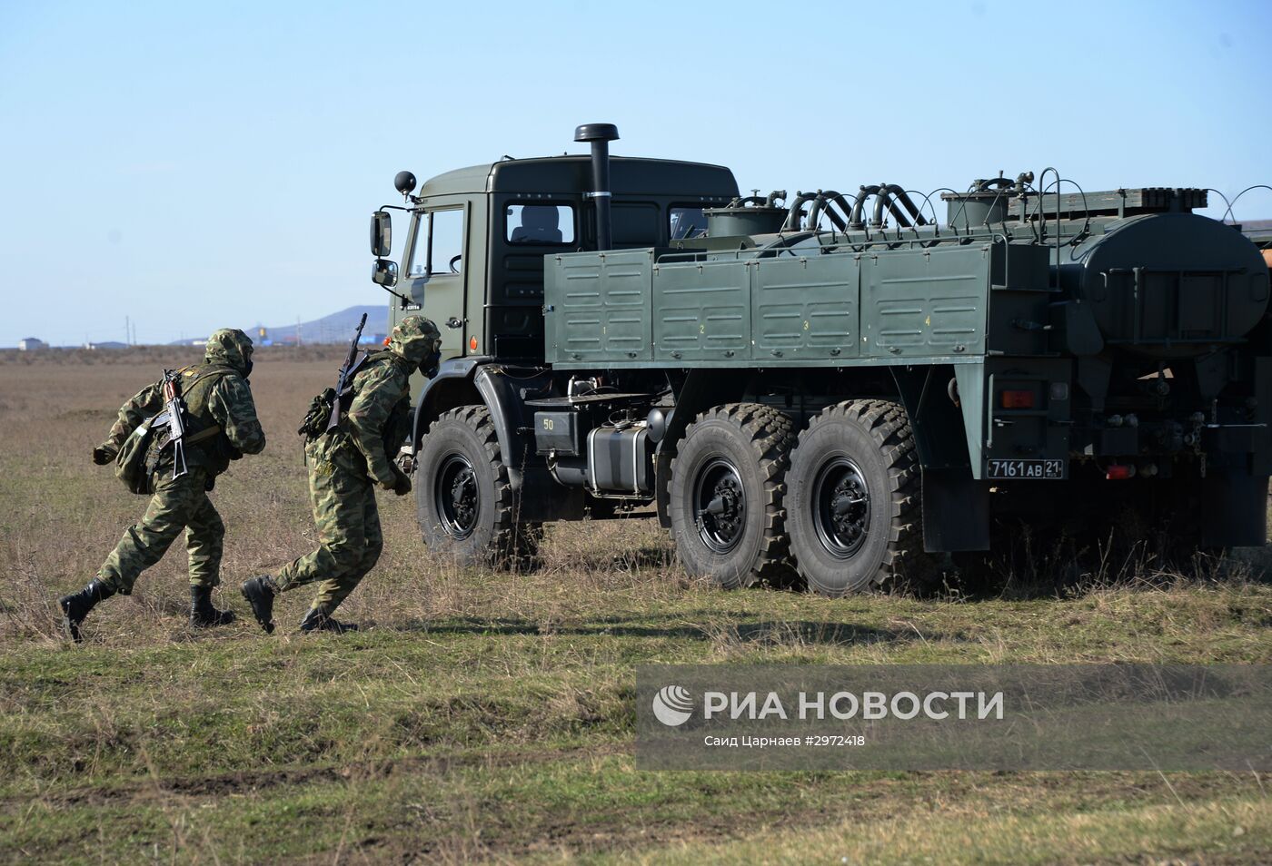 Военные учения в Ингушетии