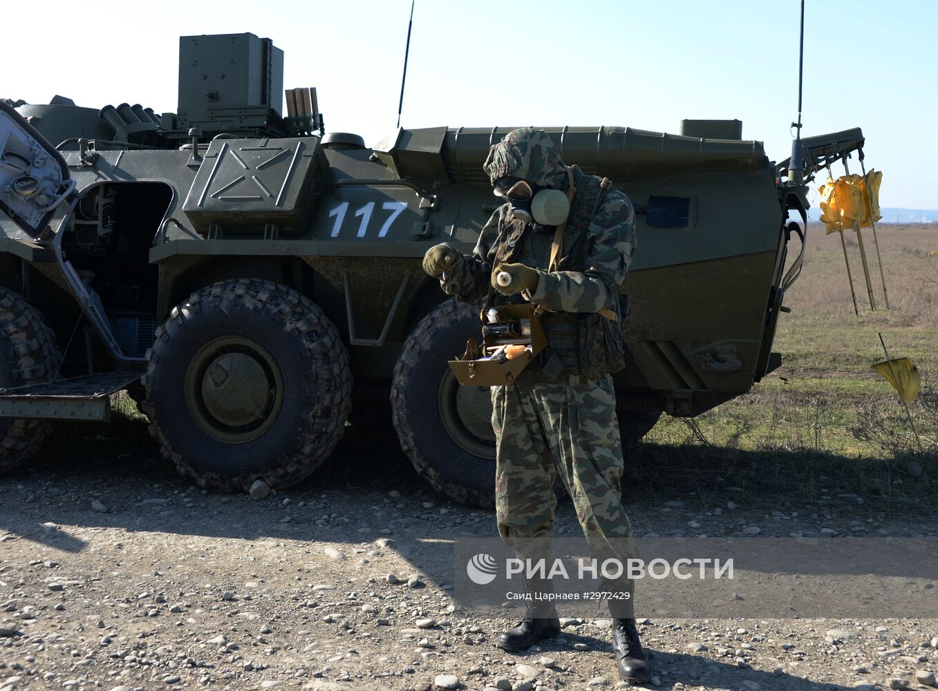 Военные учения в Ингушетии