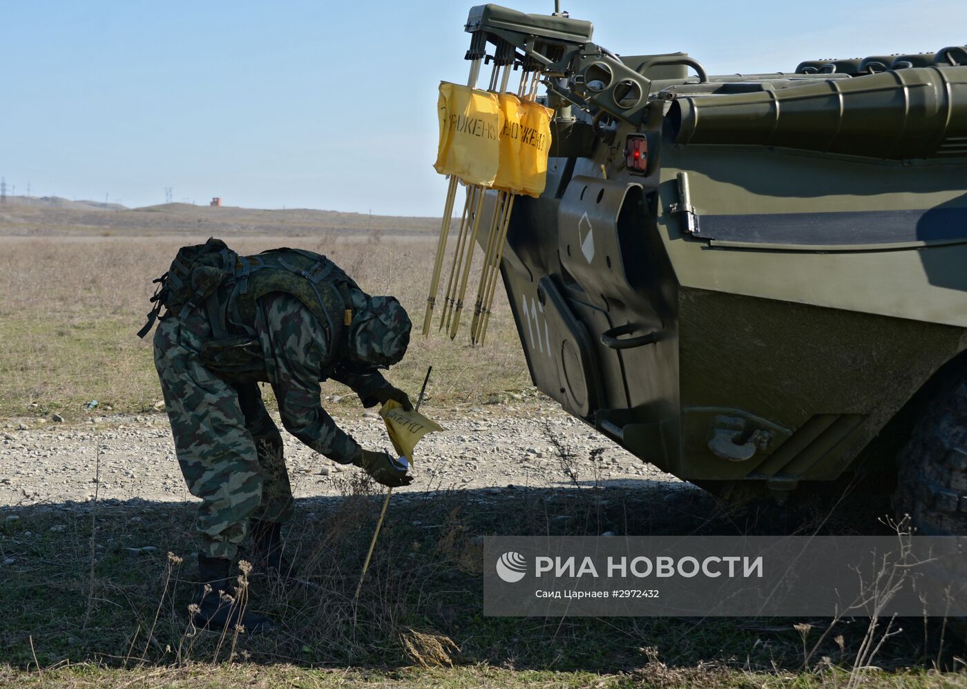 Военные учения в Ингушетии