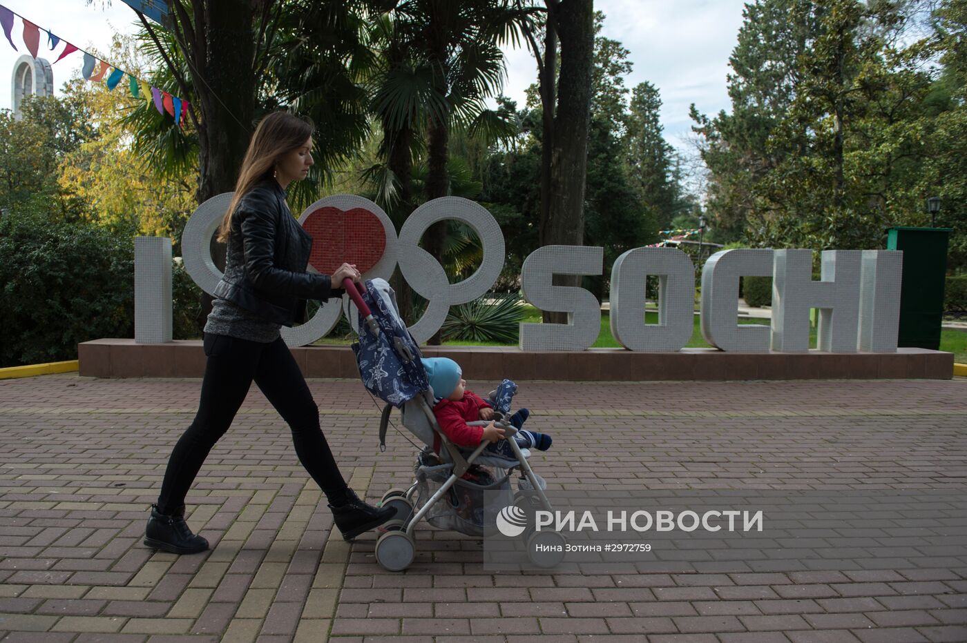 Аномально теплая погода в Сочи