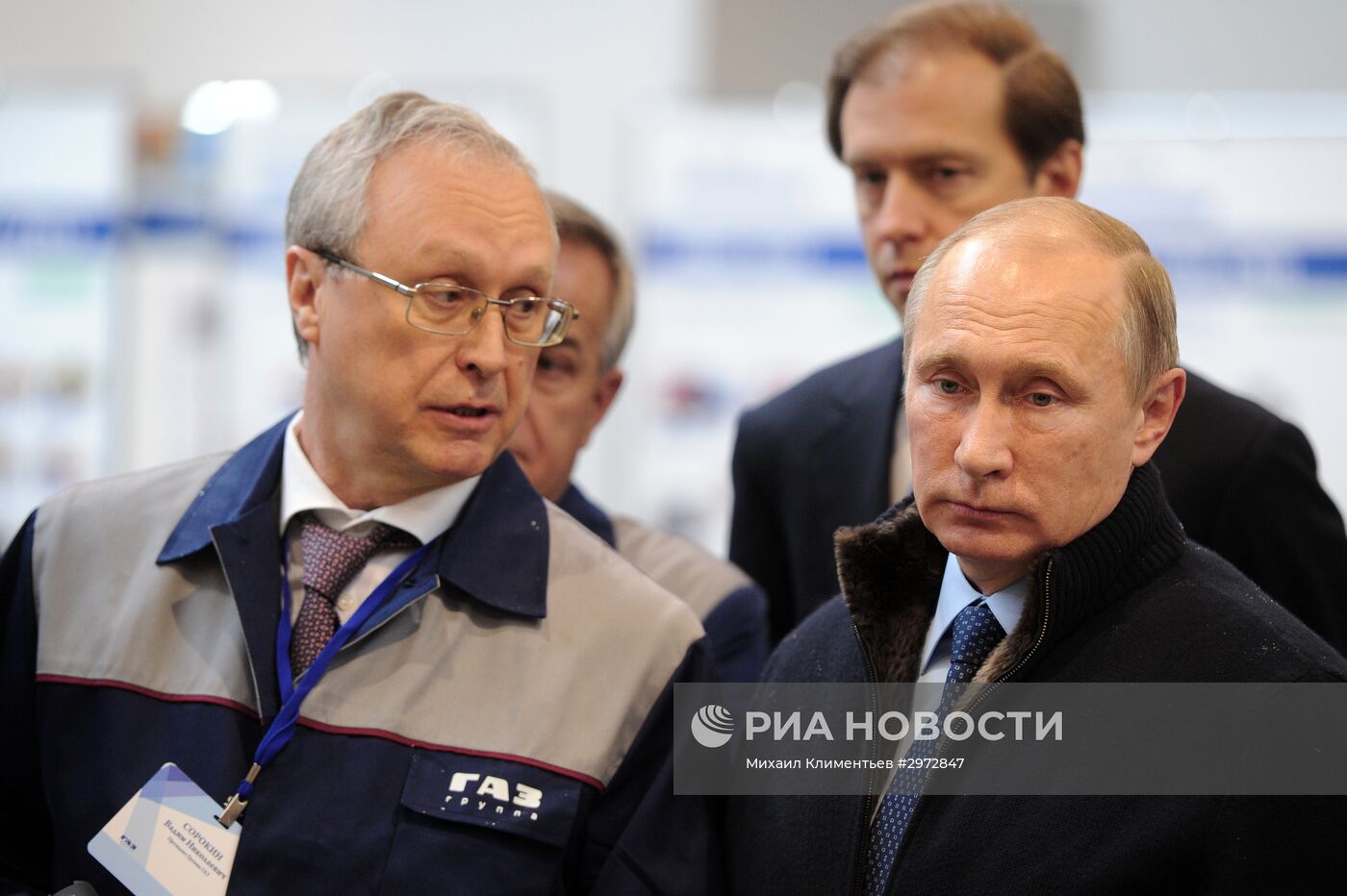 Рабочая поездка президента РФ В. Путина в Ярославскую область