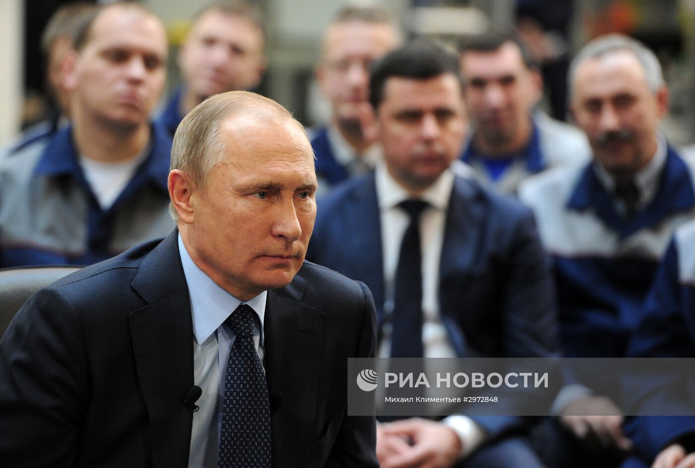 Рабочая поездка президента РФ В. Путина в Ярославскую область