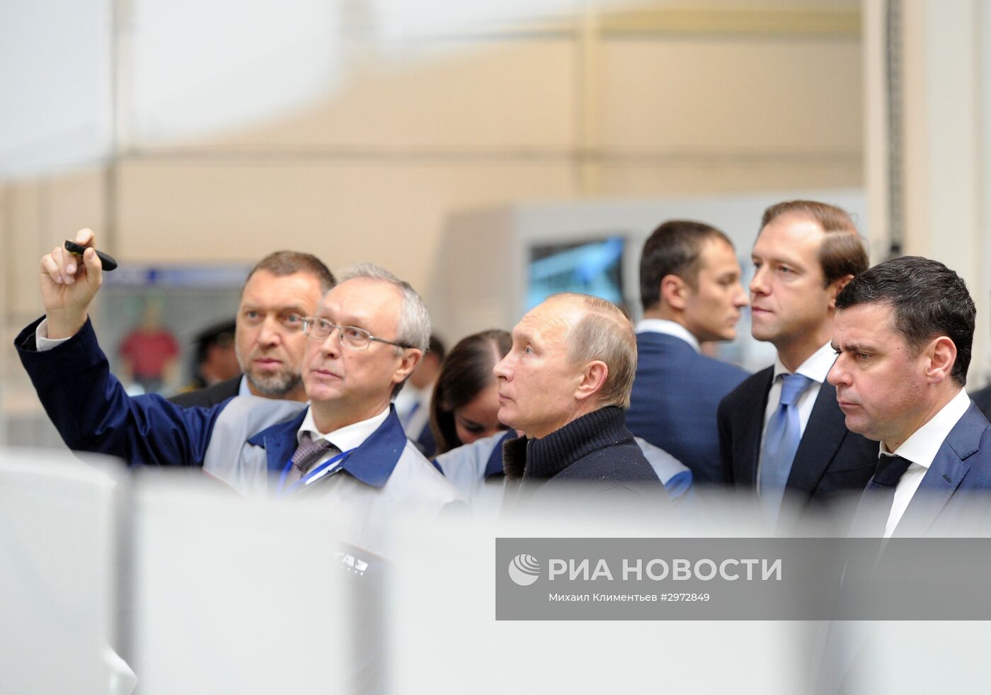 Рабочая поездка президента РФ В. Путина в Ярославскую область