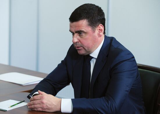 Рабочая поездка президента РФ В. Путина в Ярославскую область