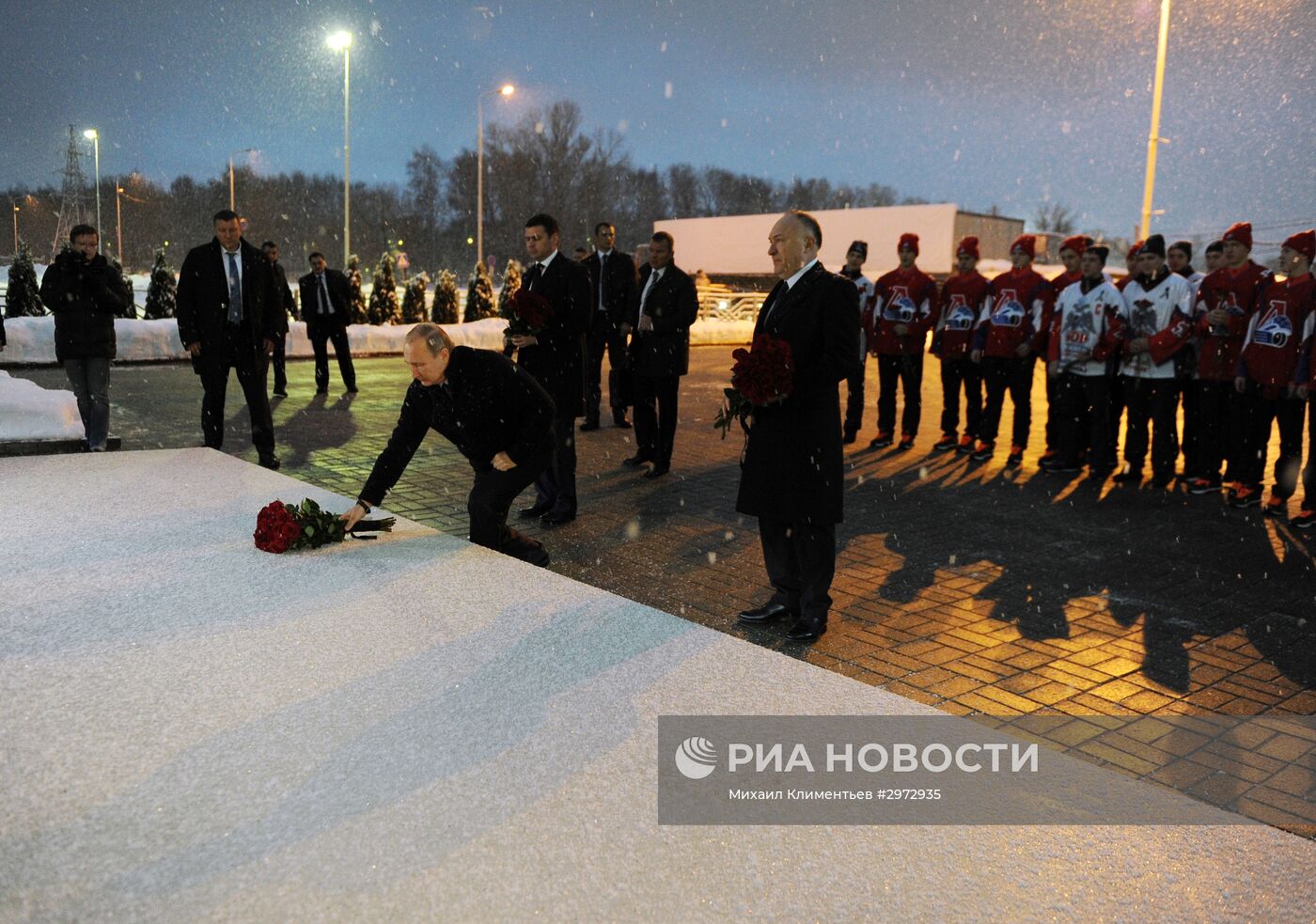 Рабочая поездка президента РФ В. Путина в Ярославскую область