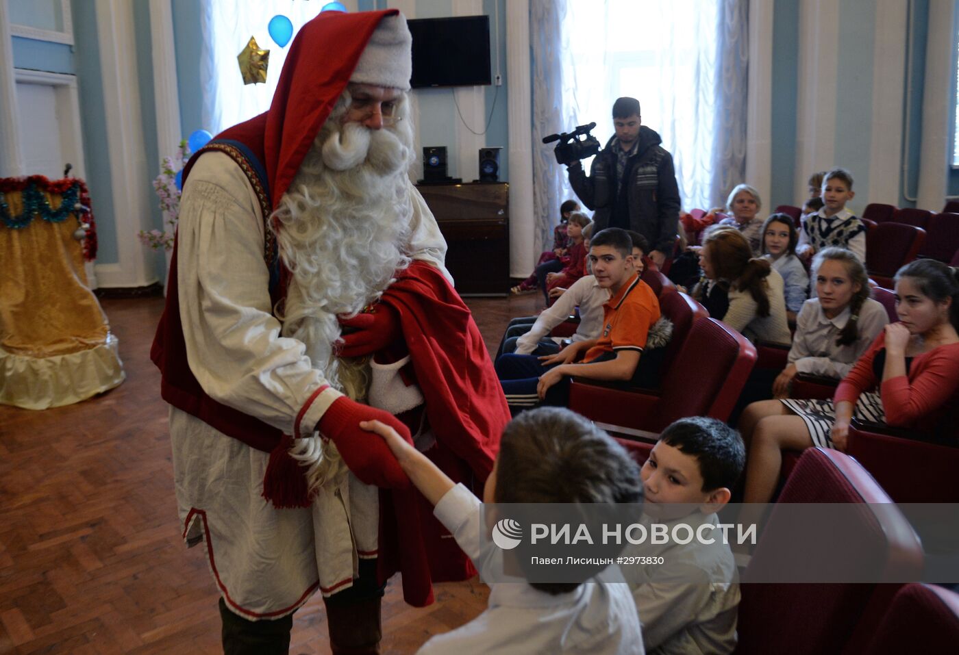 Финский Санта-Клаус Йоулупукки посетил Екатеринбург