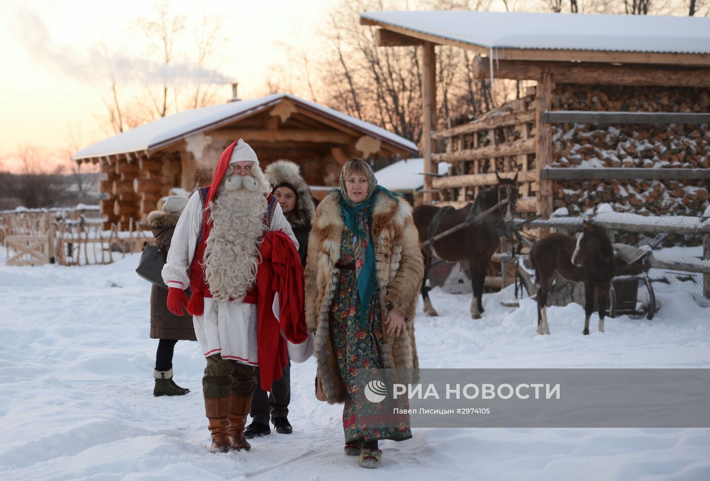 Финский Санта-Клаус Йоулупукки посетил Екатеринбург