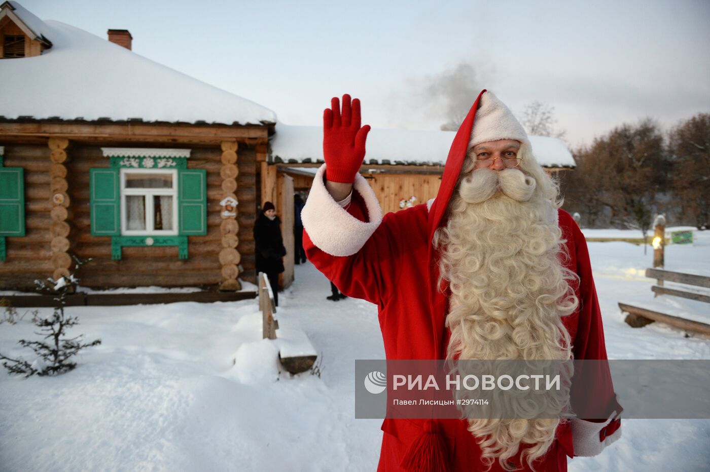 Финский Санта-Клаус Йоулупукки посетил Екатеринбург