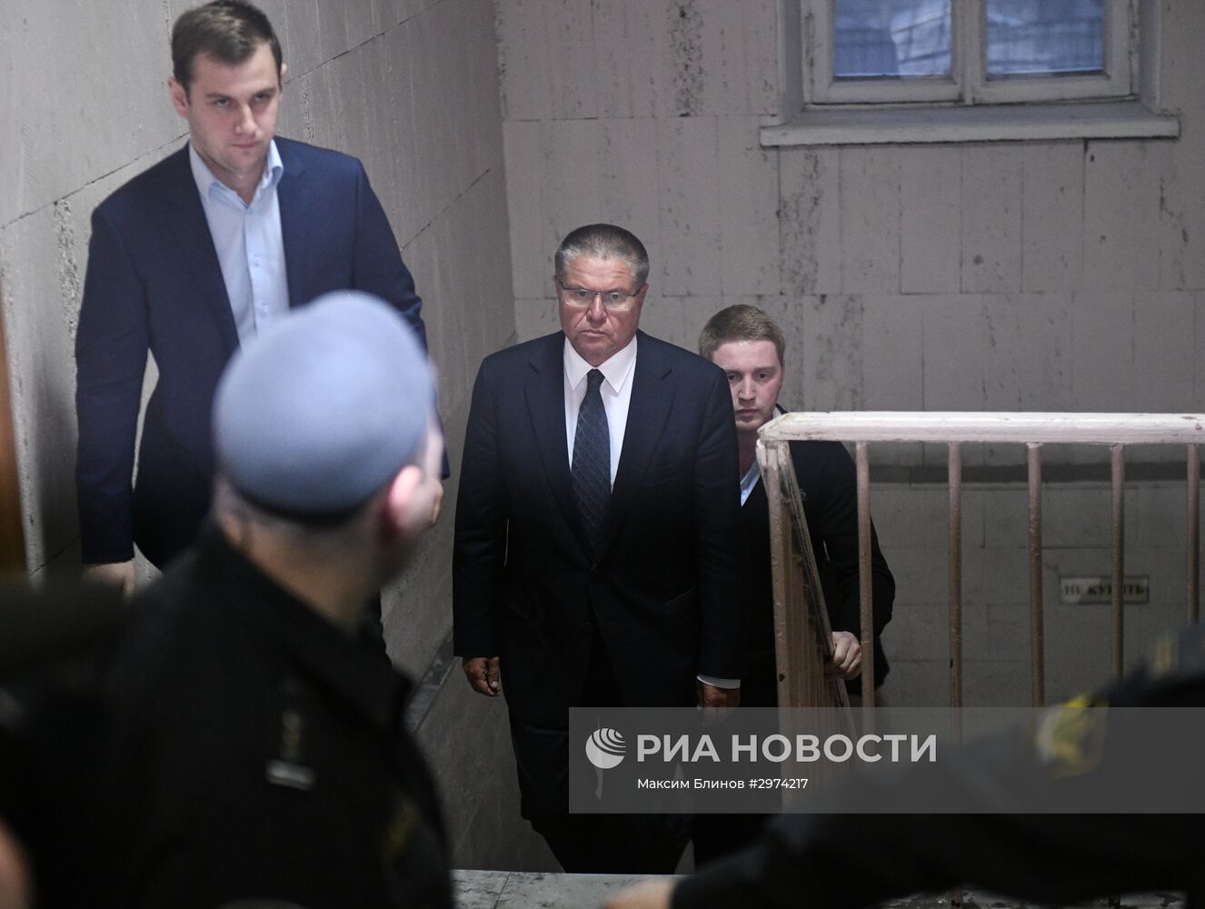 Рассмотрение ходатайства следствия об аресте А. Улюкаева