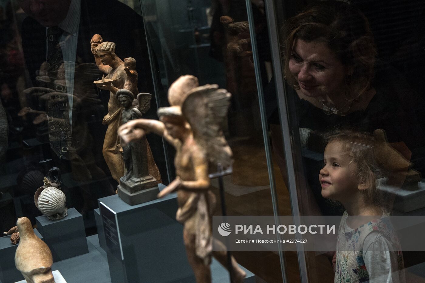 Открытие выставки "Боги и герои Древней Греции"
