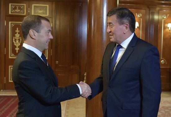 Премьер-министр РФ Д. Медведев принял участие в заседании Евразийского межправительственного совета
