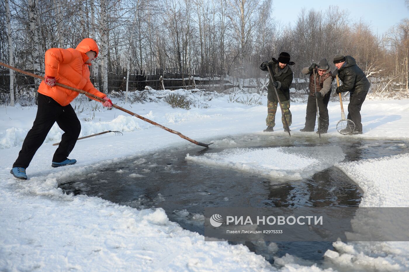 Клуб моржей "Белый Медведь" в Екатеринбурге