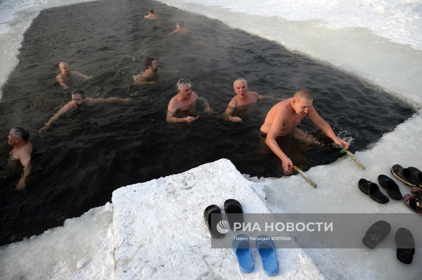 Клуб моржей "Белый Медведь" в Екатеринбурге