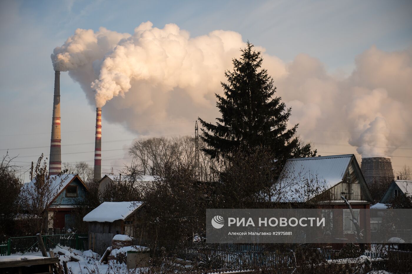 Аномальные морозы в Омске