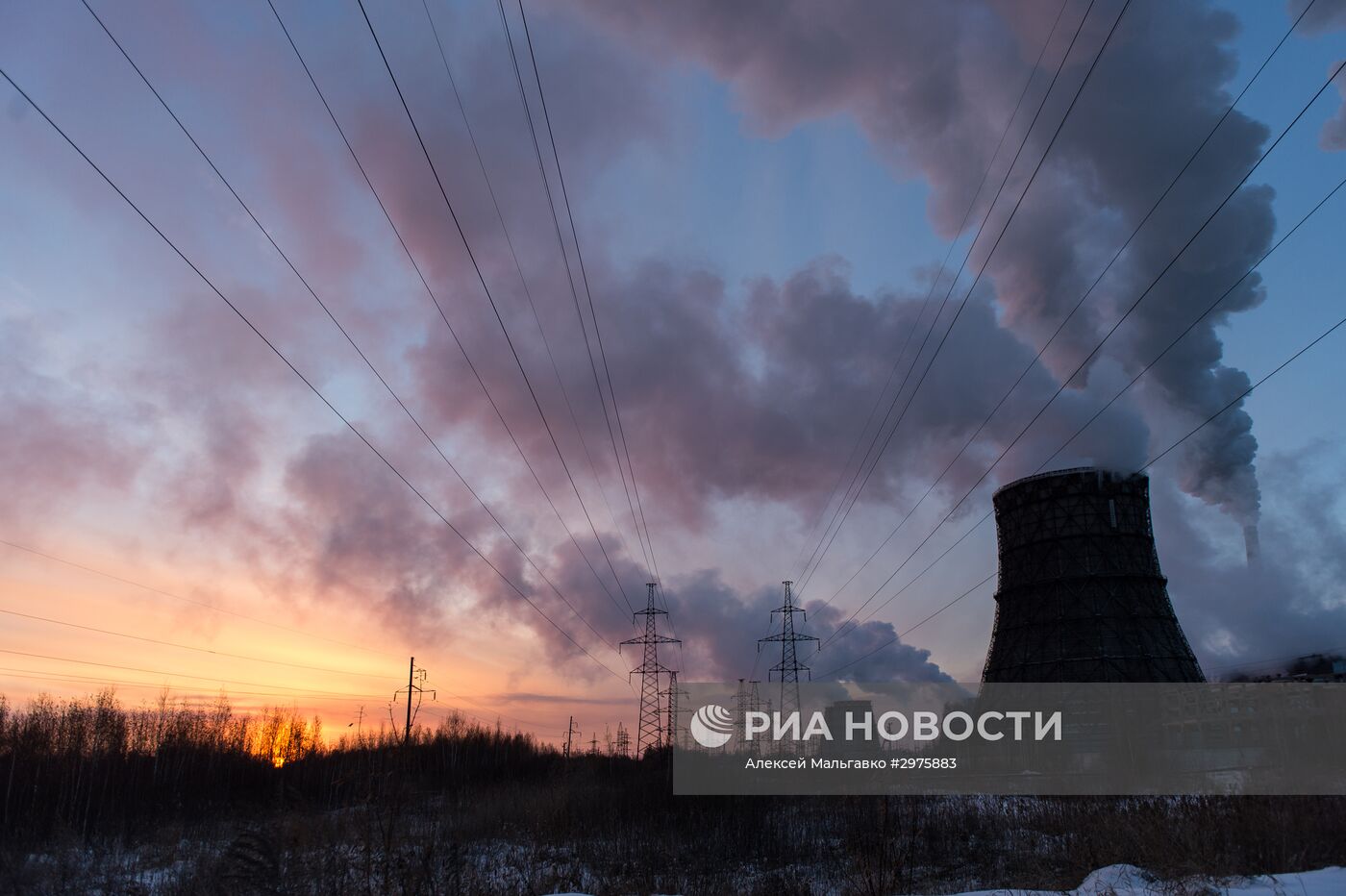 Аномальные морозы в Омске