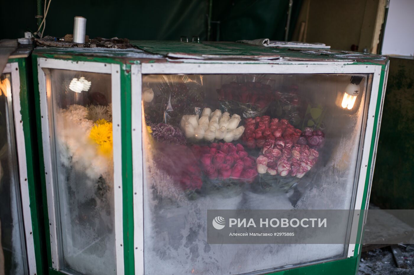 Аномальные морозы в Омске