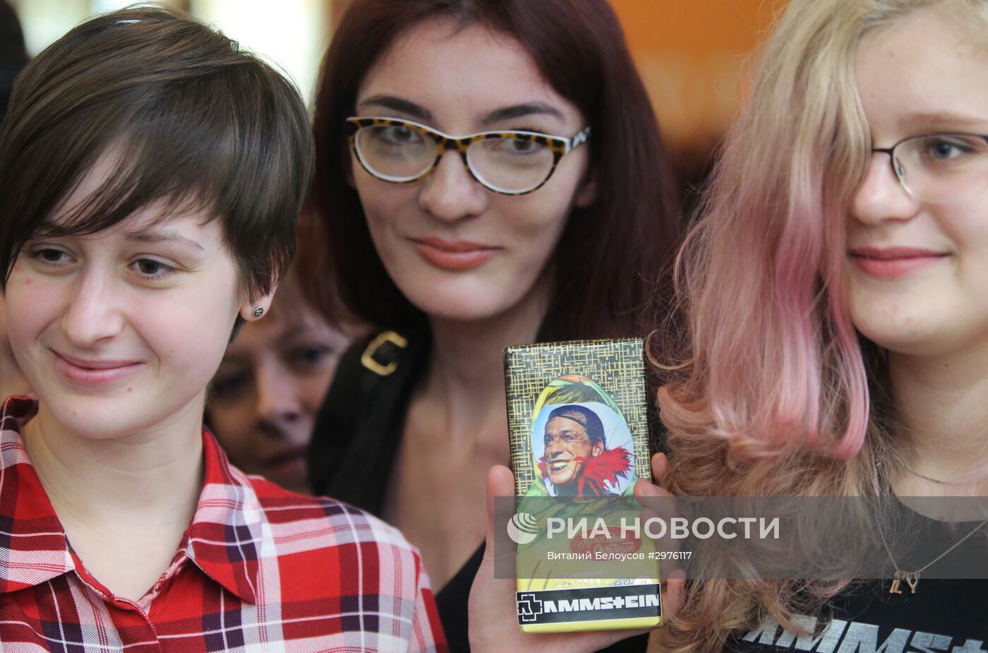 Солист Rammstein Тилль Линдеманн представил свою книгу в Москве