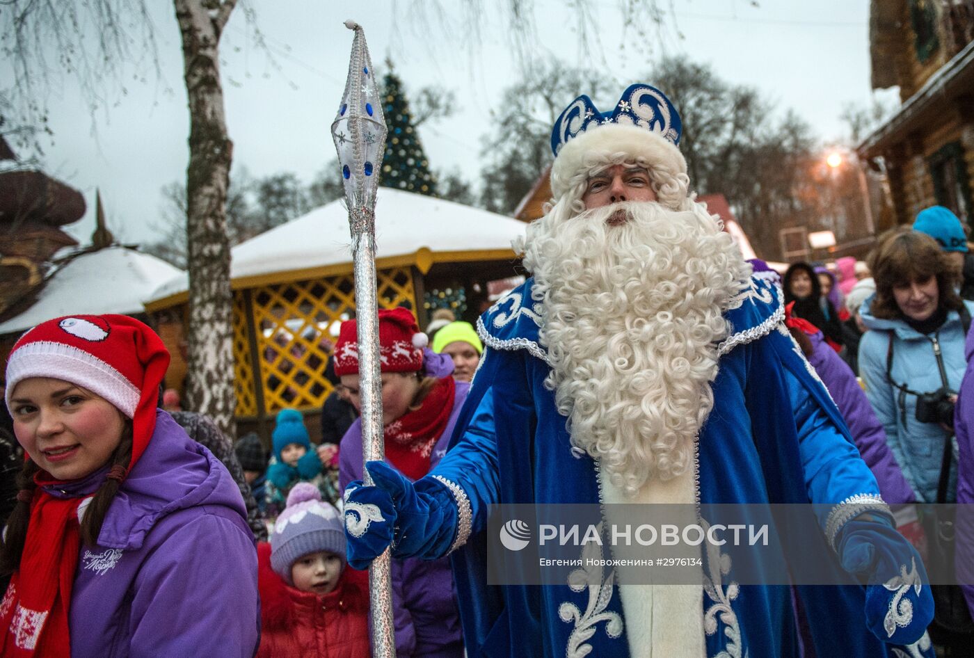 День рождения Деда Мороза в московской усадьбе