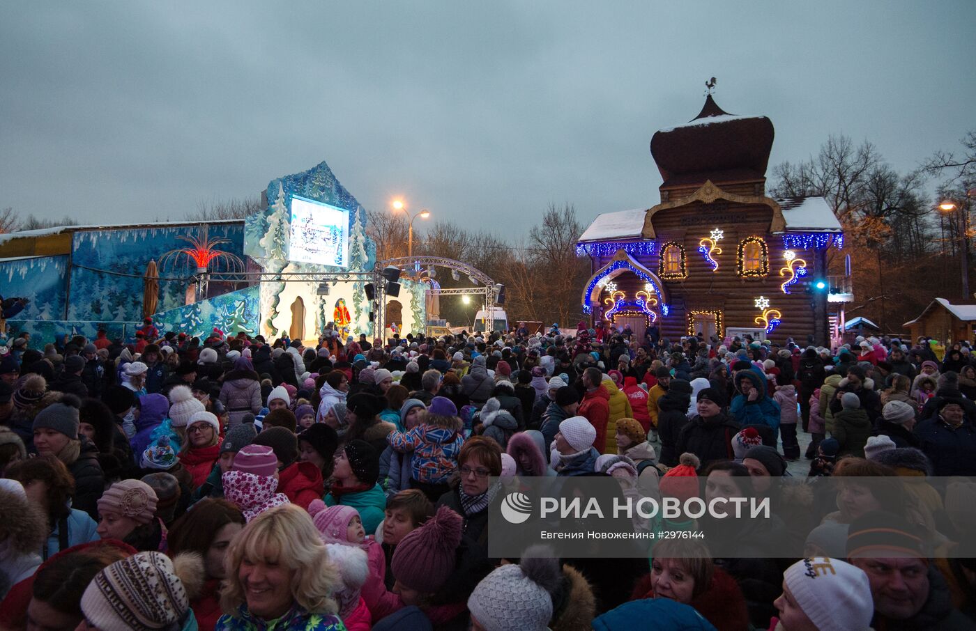 День рождения Деда Мороза в московской усадьбе