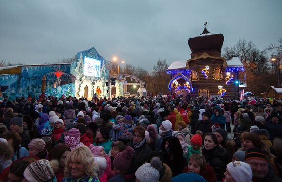 День рождения Деда Мороза в московской усадьбе