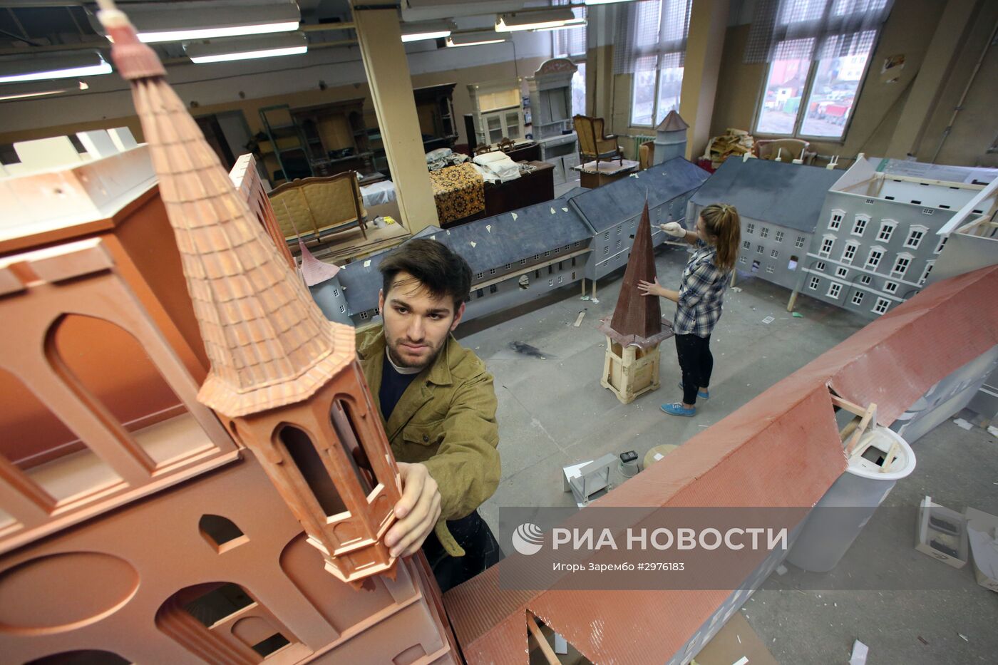 Сборка макета Кенигсбергского замка