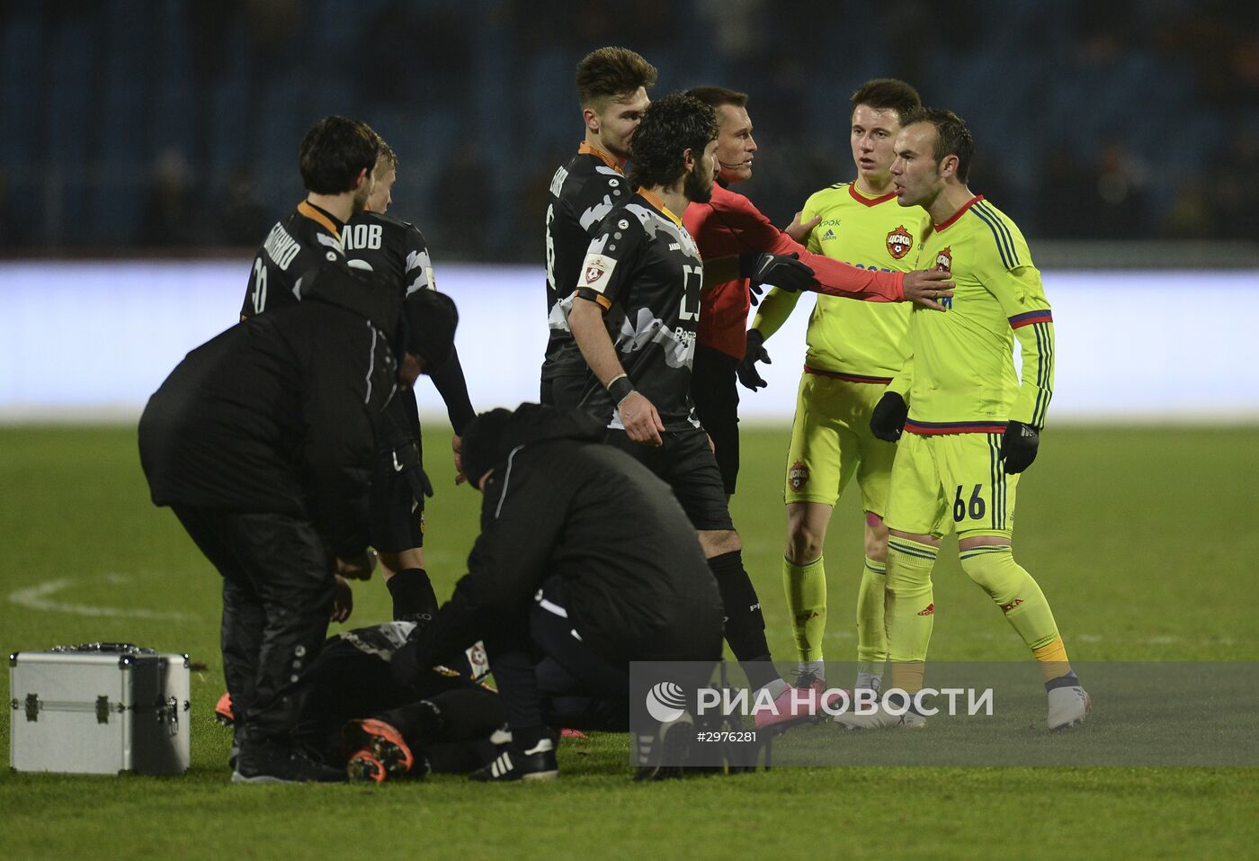 Футбол. РФПЛ. Матч "Арсенал" - ЦСКА