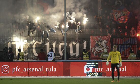 Футбол. РФПЛ. Матч "Арсенал" - ЦСКА