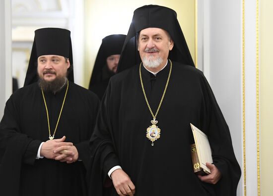 Встреча патриарха Кирилла с предстоятелями поместных православных церквей