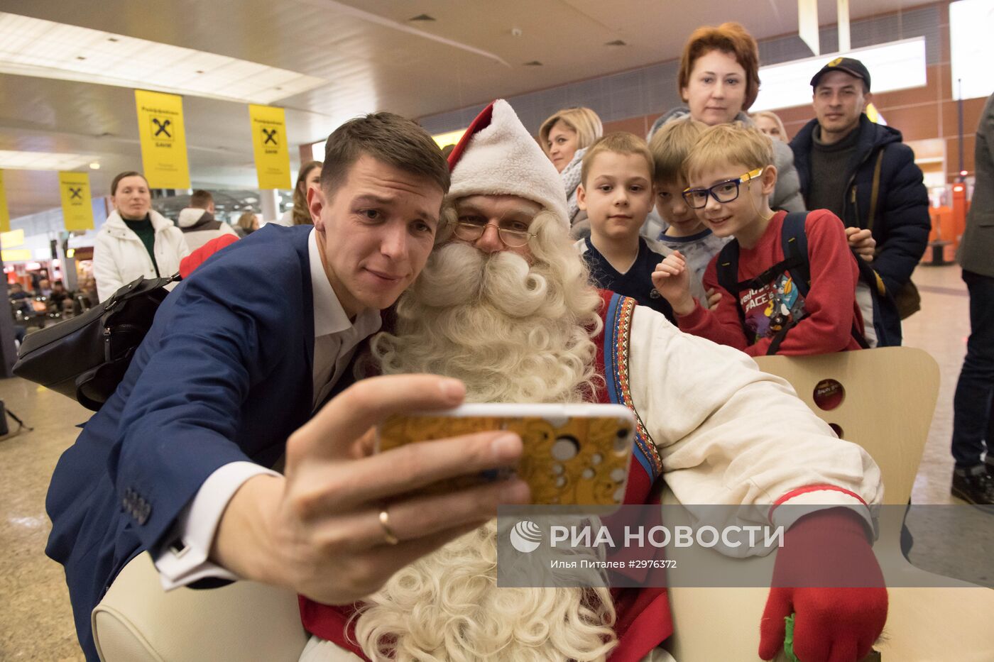 Проводы финского Деда Мороза Йоулупукки из России