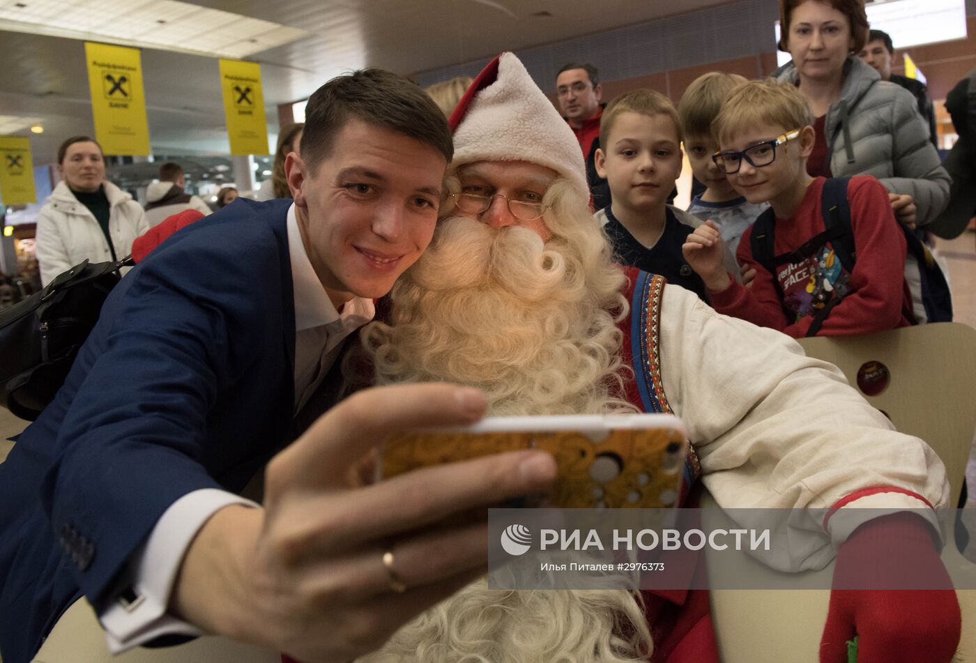 Проводы финского Деда Мороза Йоулупукки из России