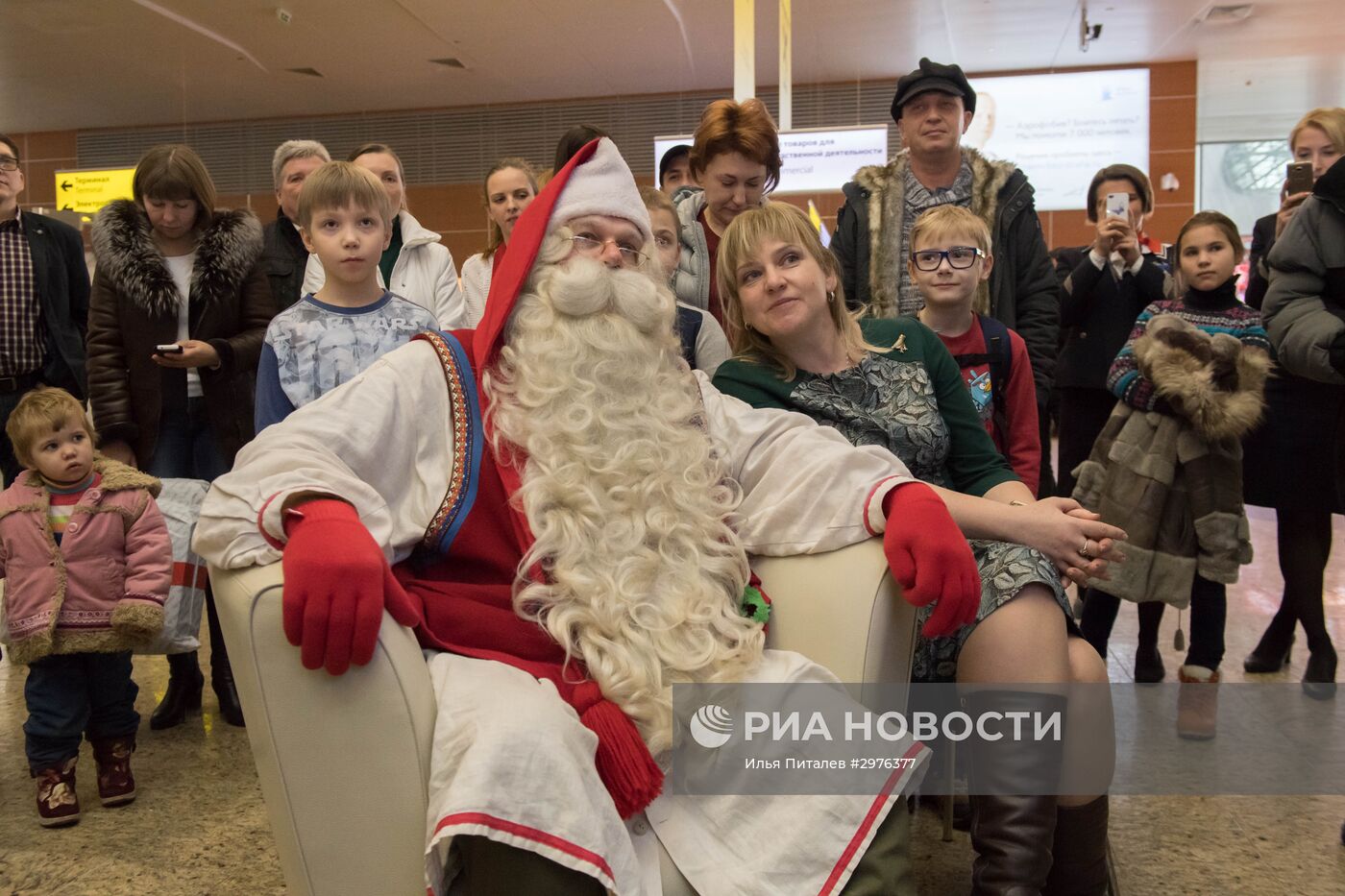 Проводы финского Деда Мороза Йоулупукки из России