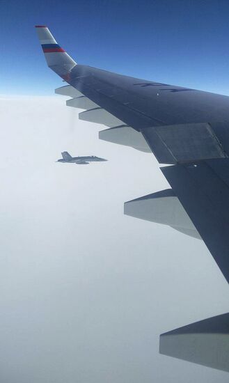 Швейцарские истребители сопроводили летевший на АТЭС борт с делегацией РФ