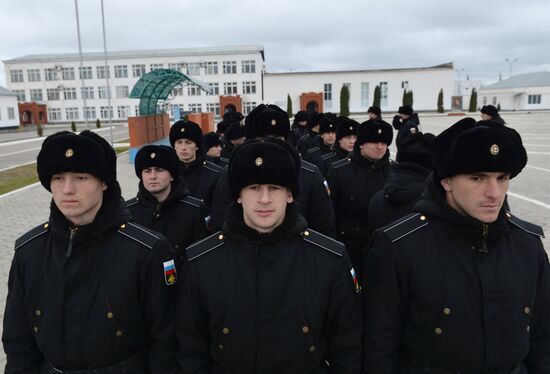 Призыв на военную службу в Грозном