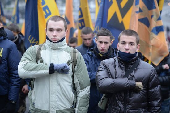 Годовщина начала событий на киевском Майдане