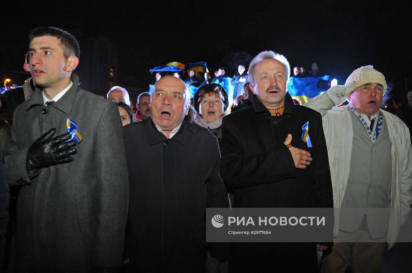 Годовщина начала событий на киевском Майдане