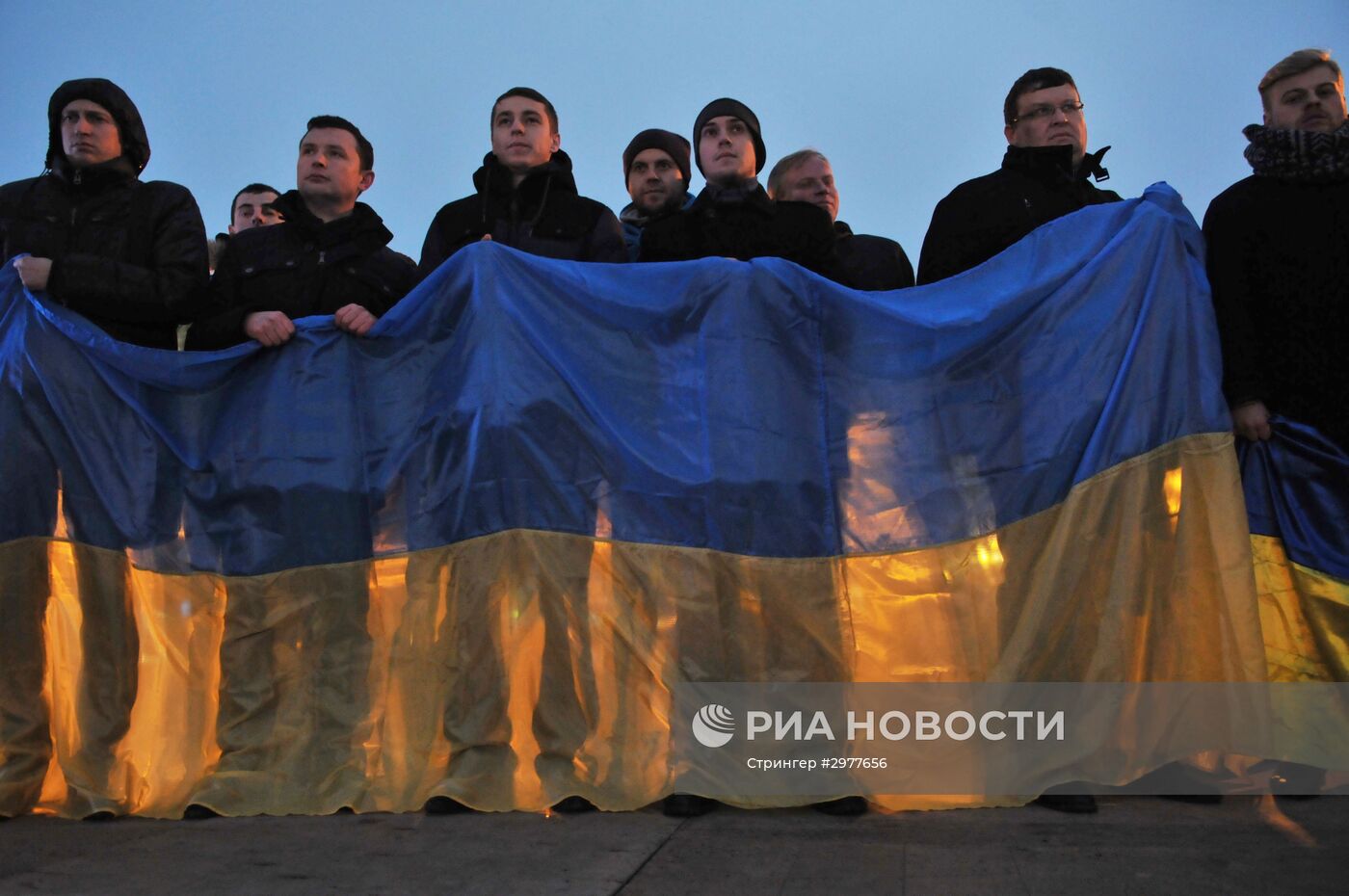 Годовщина начала событий на киевском Майдане