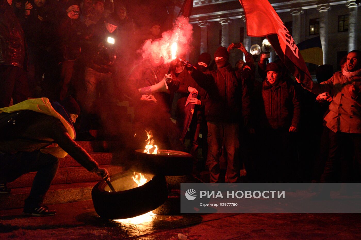 Годовщина начала событий на киевском Майдане
