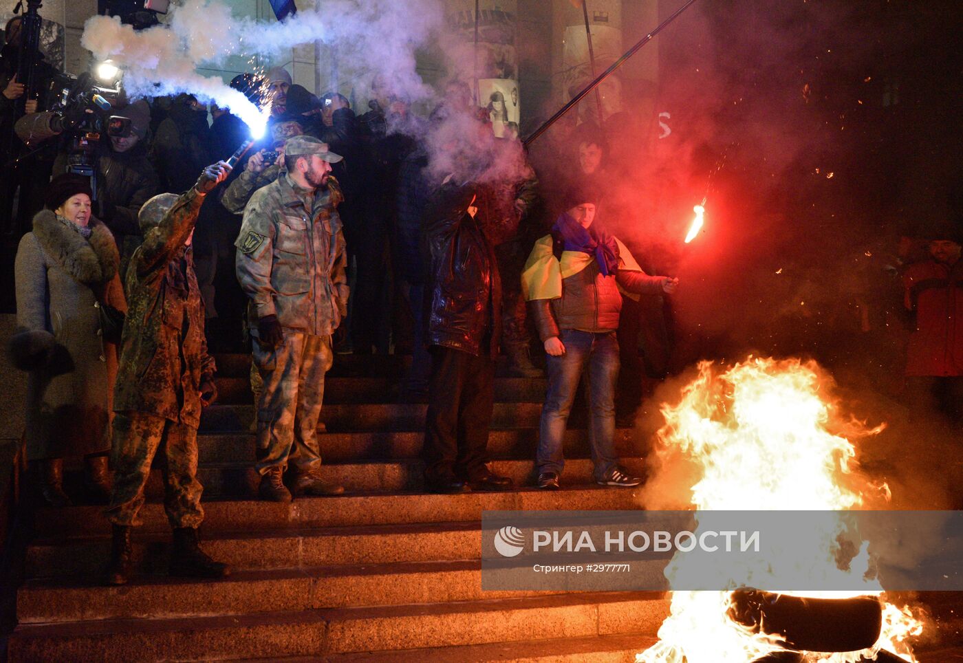 Годовщина начала событий на киевском Майдане