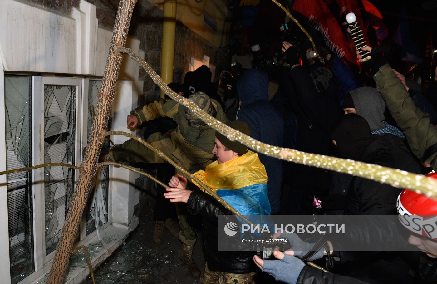 Годовщина начала событий на киевском Майдане