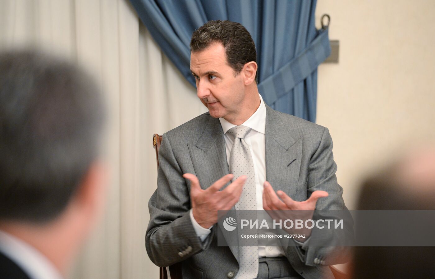 Визит вице-премьера РФ Д. Рогозина в Сирию