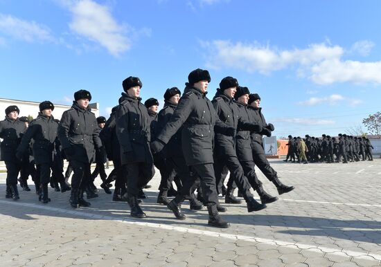 Призыв на военную службу в Чечне