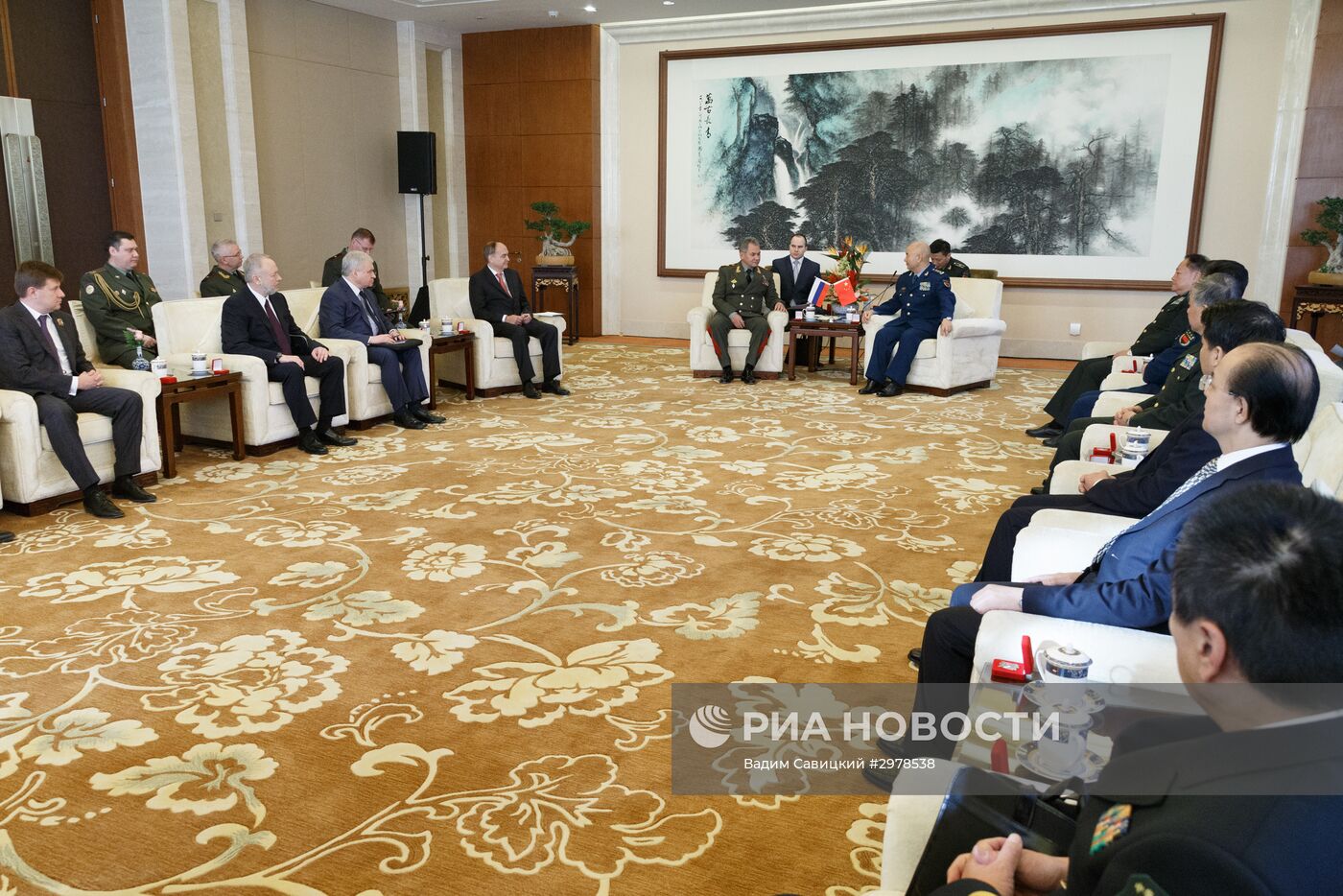 Официальный визит министра обороны РФ Сергея Шойгу в Китай