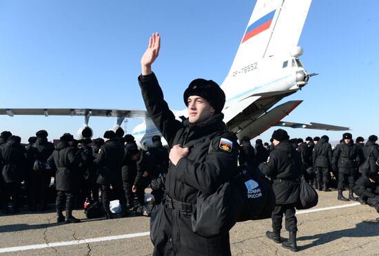 Призыв на военную службу в Чечне