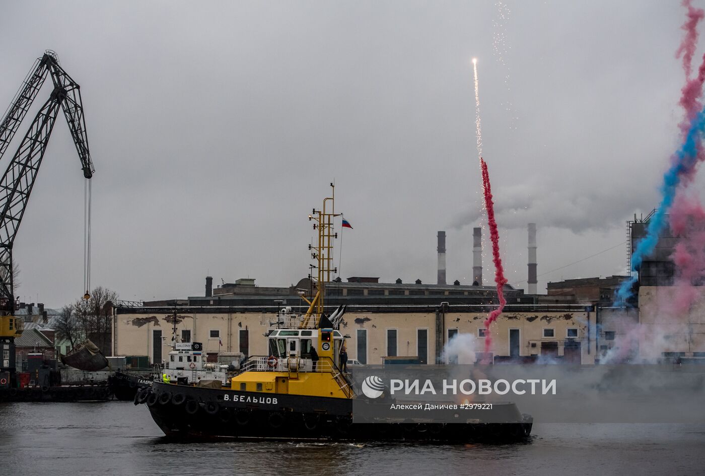 Передача подлодки "Колпино" ВМФ России