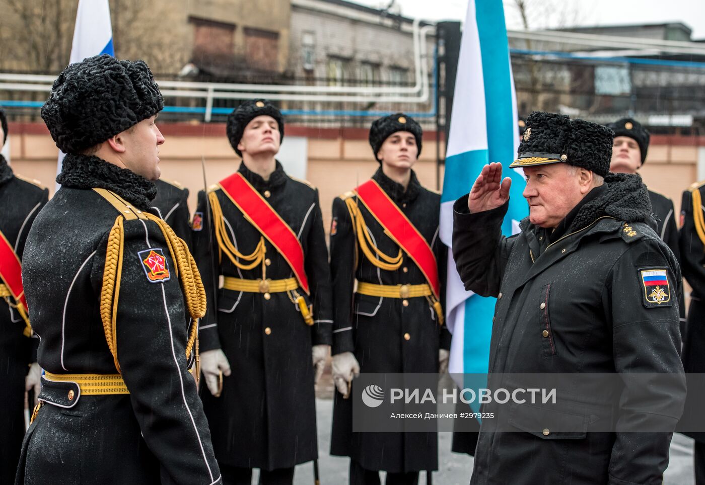 Передача подлодки "Колпино" ВМФ России