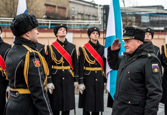 Передача подлодки "Колпино" ВМФ России