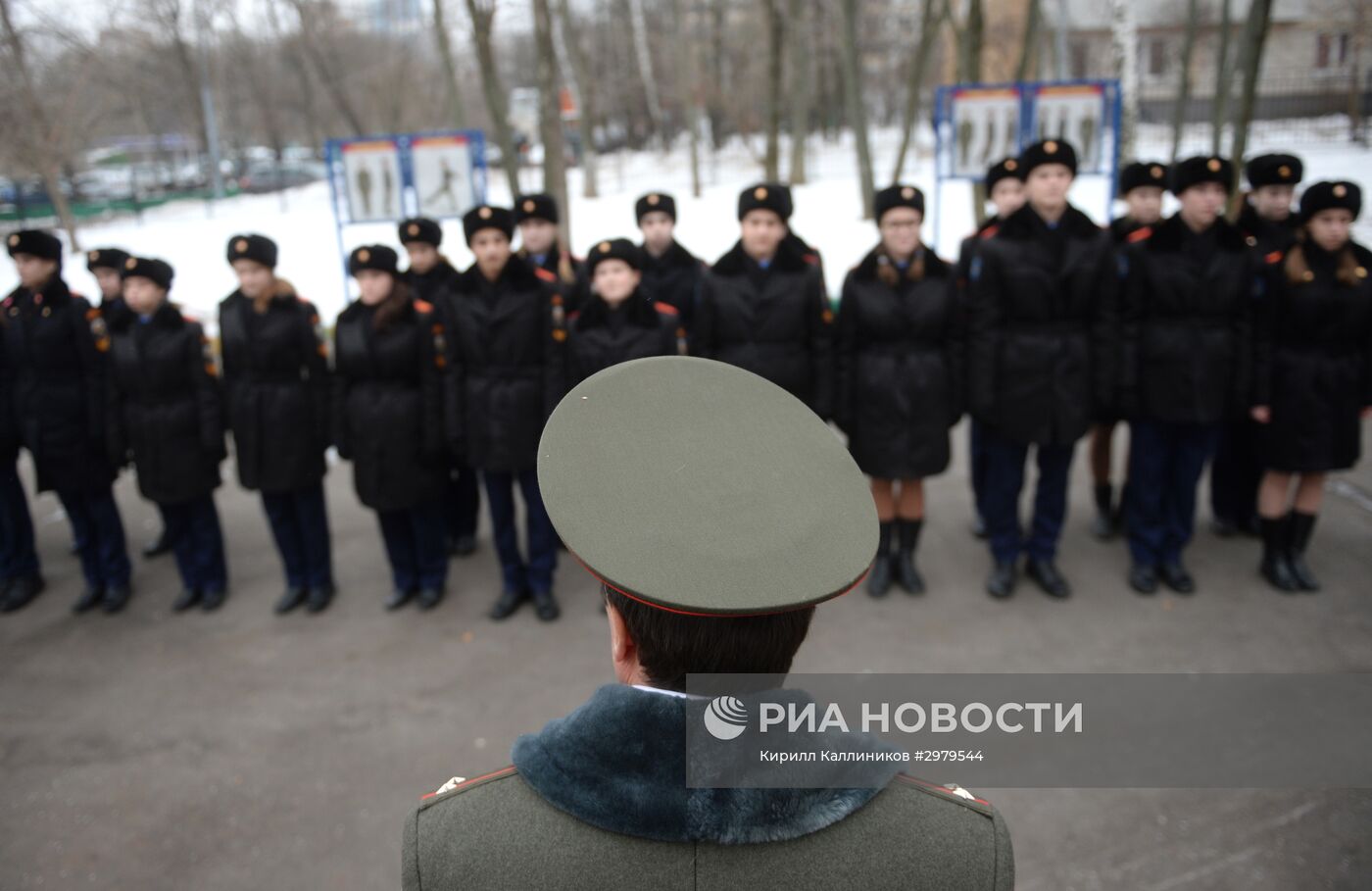 Кадетский класс в московской школе