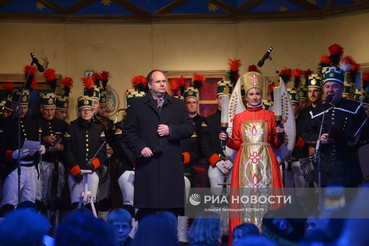 Открытие Рождественской ярмарки в Дрездене