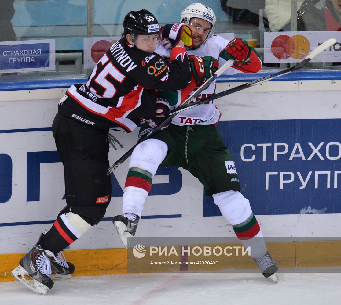 Хоккей. КХЛ. Матч "Авангард" - "Ак Барс"