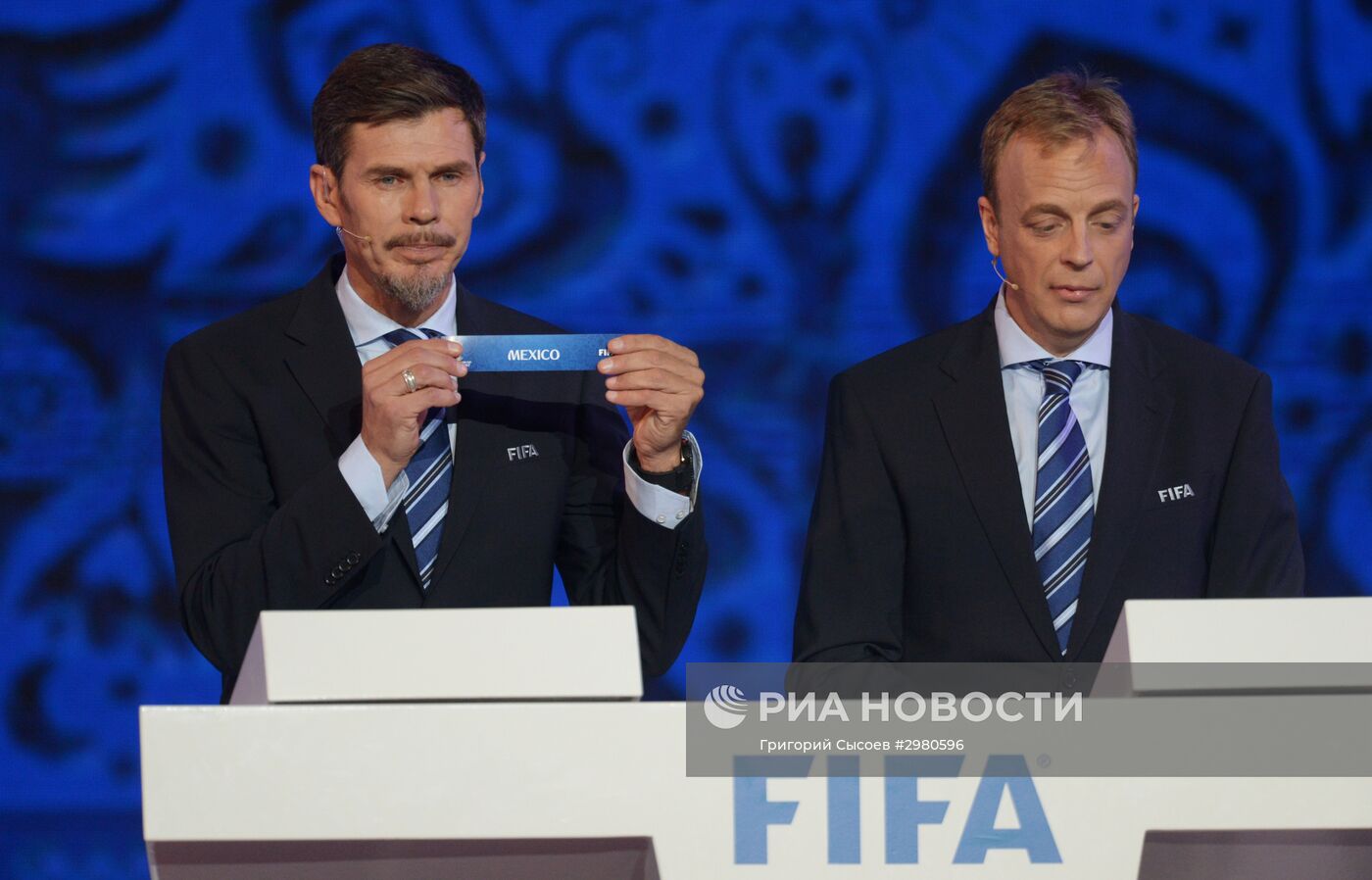 Официальная жеребьевка Кубка конфедераций